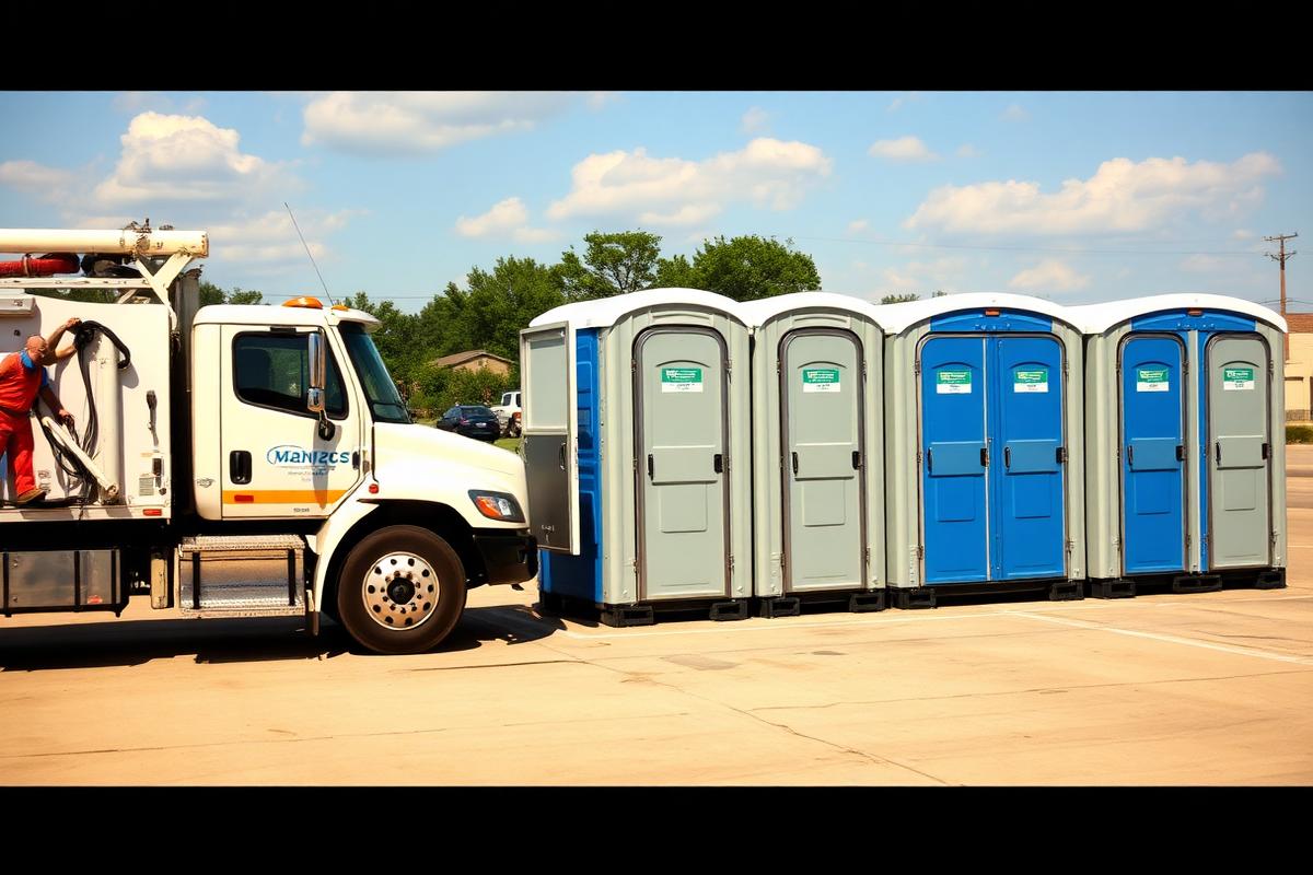 Demetria Portable Toilets team serving Fort Wayne